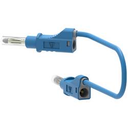 Electro PJP 2217/600V-CD1-50Bl měřicí kabel banánková zástrčka banánková zástrčka 0.50 m modrá 1 ks