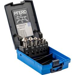 PFERD TOOLS SET KES HSSE DIN 335 C90° 6 25202157 sada záhlubníků 6.3 mm, 8.3 mm, 10.4 mm, 12.4 mm, 16.5 mm, 20.5 mm HSS 1 ks