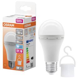 OSRAM HOMELIGHTING 4099854190131 Akumulátorem napájené LED svítidlo Energetická třída (EEK2021) F (A - G) E27 klasická žárovka 8 W = 60 W neutrální bílá (Ø x
