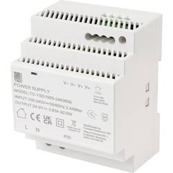 TRU COMPONENTS TC-13710888 síťový zdroj na DIN lištu Spotřeba (Stand-By) 0.3 W 24 V/DC 3.83 A 92 W Počet výstupů:1 x Obsah 1 ks