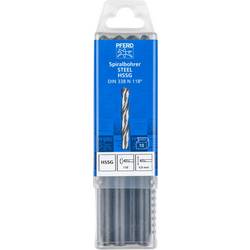 PFERD TOOLS 25203538 SPB DIN 338 HSSG N 9,0 STEEL ocel spirálový vrták 9 mm Celková délka 125 mm 10 ks