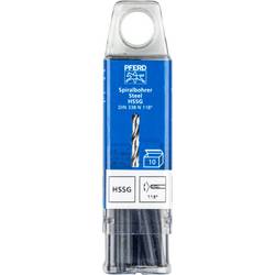 PFERD TOOLS 25203525 SPB DIN 338 HSSG N 4,5 STEEL ocel spirálový vrták 4.5 mm Celková délka 80 mm 10 ks