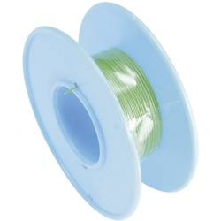 TRU COMPONENTS 1566875 navíjecí drát, Wire Wrap, 1 x 0.01 mm², zelená, 15 m