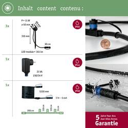Paulmann colour Spot Pike Set RGBW Zigbee 94284 Osvětlovací systém Plug&Shine ZigBee LED 4.5 W teplá bílá antracitová