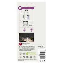 Paulmann 94267 venkovní LED stolní lampa 1.3 W teplá bílá transparentní, antracitová