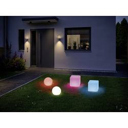 Paulmann Lichtobjekt Globe RGBW 94269 Osvětlovací systém Plug&Shine ZigBee LED venkovní sloupkové svítidlo LED 2.8 W teplá bílá bílá