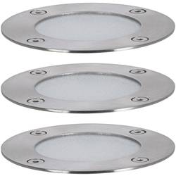 Paulmann Boden Einbauleuchten Starterset RGBW 94275 Osvětlovací systém Plug&Shine ZigBee LED 3.6 W teplá bílá stříbrná