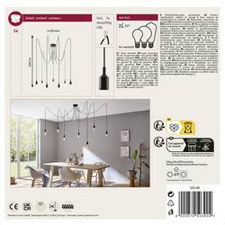 Paulmann Ketil 50390 závěsné světlo LED E27 černá