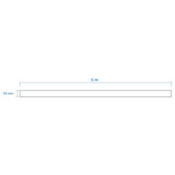 TRU COMPONENTS 1566773 smršťovací bužírka bez lepidla transparentní 25 mm 12.50 mm Poměr smrštění:2:1 5 m