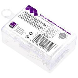 TRU COMPONENTS LED s vývody neutrálně bílá kulatý 3 mm 14400 mcd 30 ° 20 mA 2.7 V, 3.4 V