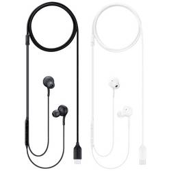 Samsung EO-IC100BBEGEU poškozený/chybějící obal špuntová sluchátka (In Ear) kabelová stereo černá regulace hlasitosti, Vypnutí zvuku mikrofonu