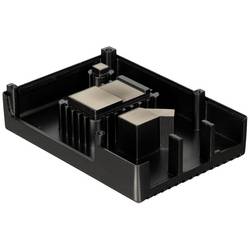 Joy-it RB-AlucaseP5-08 SBC skříň Vhodné pro (vývojové sady): Raspberry Pi® včetně pasivního chladiče černá