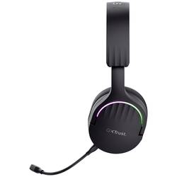 Trust GXT491 FAYZO Headset uzavřená (Over Ear) Bluetooth® Virtual Surround černá Surround-Sound, Vypnutí zvuku mikrofonu, regulace hlasitosti Gaming