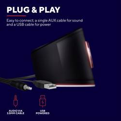 Trust GXT 619 Thorne PC reproduktory USB 6 W černá