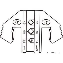 TOOLCRAFT TO-7760502 lisovací solární konektor Vhodné pro kleště MC3 2.5 do 6 mm² Vhodné pro značku (kleště) TOOLCRAFT PZ-500