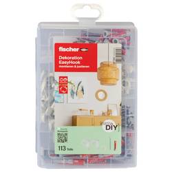 Fischer 577062 easyDIY EasyHook Box s výběrem hmoždinek 113 ks