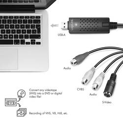 LogiLink VG0030A USB převodník videa z analogového do digitálního záznamu, rozlišení Full HD, VG0030A