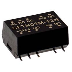 MEAN WELL SFTN01L-15N DC/DC měnič napětí, SMD 67 mA 1 W Počet výstupů: 1 x Obsah 1 ks