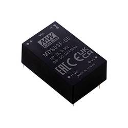 MEAN WELL MDS03F-15 DC/DC měnič napětí do DPS 200 mA 3 W Počet výstupů: 1 x Obsah 1 ks