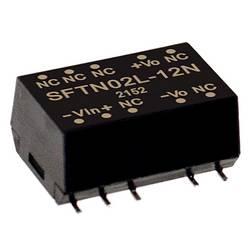 MEAN WELL SFTN02M-15N DC/DC měnič napětí, SMD 133 mA 2 W Počet výstupů: 1 x Obsah 1 ks