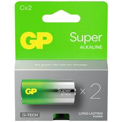 GP Super baterie malé mono C alkalicko-manganová 1.5 V 2 ks