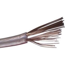Kash 23322A reproduktorový kabel 2 x 2.5 mm² + 2 x 2.5 mm² transparentní 20 m