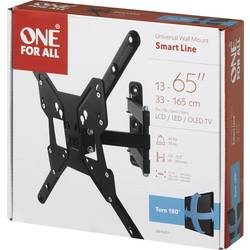 One For All WM 2451 TV držák na zeď 33,0 cm (13) - 165,1 cm (65) otočný, naklápěcí, odnímatelný, nakláněcí