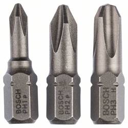 Bosch Accessories 2607001752 křížový bit Pohon (šroubovák): 1/4 (6,3 mm) Typ zakončení: křížový PH PH 1, PH 2, PH 3 25 mm