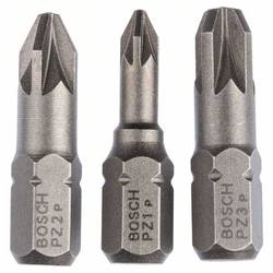 Bosch Accessories 2607001753 křížový bit Pohon (šroubovák): 1/4 (6,3 mm) Typ zakončení: křížový PZ PZ 1, PZ 2, PZ 3 25 mm