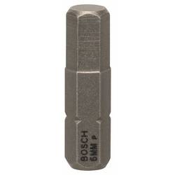 Bosch Accessories 2607001728 2607001728 bit inbus Pohon (šroubovák): 1/4 (6,3 mm) Typ zakončení: inbus 6 mm 25 mm