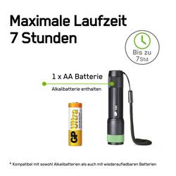 GP Discovery GPDISFLC31XBK479 GPDISFLC31XBK479 LED kapesní svítilna na baterii 100 lm 7 h 64 g