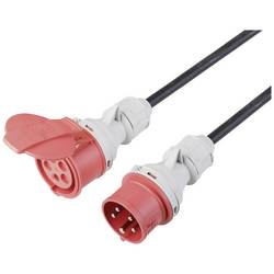 Sygonix SY-5244050 napájecí prodlužovací kabel, 16 A, černá, 10 m, odolné vůči povětrnostním vlivům, vhodné pro venkovní oblast