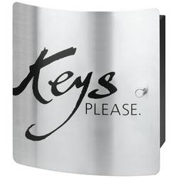 Burg Wächter schránka na klíče 6205/10 Ni KEYS PLEASE 33640 Počet háčků 10 nerezová ocel, černá