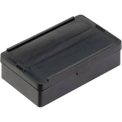 Alutec 1308.030 box na závěsy, (š x v x h) 136 x 87 x 35 mm, černá, 1 ks