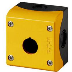 Eaton M22-IY1 216536 Surface mounted housing 1 instalační pozice, pro upevnění na podlaze (Ø x v) 22 mm x 80 mm nouzové STOP antracitová 1 ks Piece