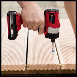 Einhell Power X-Change TE-CI 18/1 Li-Solo, 4510034 aku rázový utahovák, 140 Nm, 18 V, Li-Ion, bez nabíječky, bez akumulátoru