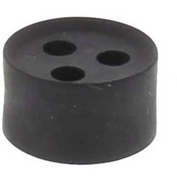 Wiska 10105412 MFD 20/03/055 těsnicí vložka s více průchody nárazuvzdorný , s odlehčením tahu M20 M20 plast černá (RAL 9005) 25 ks