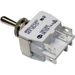 APEM 647H/2 647H/2 páčkový spínač 250 V/AC 10 A 2x (zap)/vyp/(zap) bez aretace/0/bez aretace 1 ks