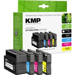 KMP Ink náhradní HP 932XL, 933XL, CN053AE, CN054AE, CN055AE, CN056AE kompatibilní kombinované balení černá, azurová, purppurová, žlutá H174V 1725,4005