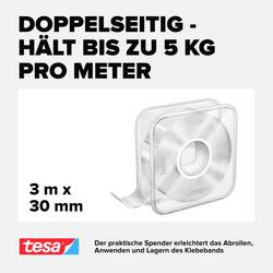 tesa Nano Tape 55810-00000-00 oboustranná lepicí páska transparentní (d x š) 3 m x 30 mm 1 ks