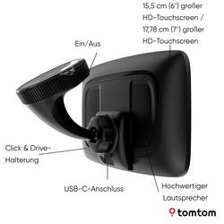 TomTom Navigationssystem navigace 17.8 cm pro Evropu