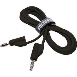 VOLTCRAFT MSB-300 sada měřicích kabelů lamelová zástrčka 4 mm silikon 2.00 m 12 ks