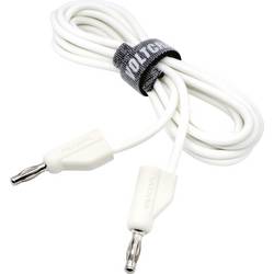 VOLTCRAFT MSB-300 sada měřicích kabelů lamelová zástrčka 4 mm silikon 2.00 m 12 ks