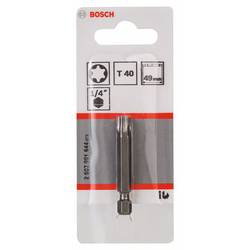 Bosch Accessories 2607001644 Bosch Power Tools Bit TX Pohon (šroubovák): 1/4 (6,3 mm) Typ zakončení: TX TX 40 49 mm