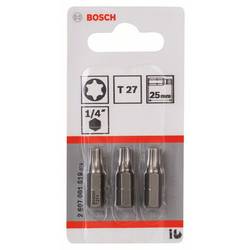 Bosch Accessories 2607001619 Bit TX Pohon (šroubovák): 1/4 (6,3 mm) Typ zakončení: TX TX 27 25 mm