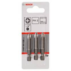 Bosch Accessories 2607001528 křížový bit Pohon (šroubovák): 1/4 (6,3 mm) Typ zakončení: křížový PH PH 2 49 mm