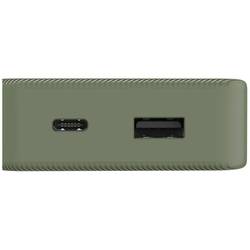 Hama Batterie powerbanka Li-Pol, 10000 mAh, Rychlé nabíjení, USB-C®, USB-A, zelená, Indikátor stavu