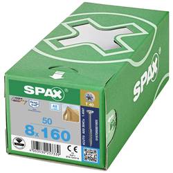 SPAX 0197000801605 šroub do dřeva 8 mm 160 mm T-STAR plus nerezová ocel A2 50 ks