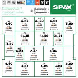 SPAX 5000009165019 sada kombinovaných šroubů 1 sada