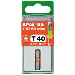 SPAX 5000007899401 Bit TX Pohon (šroubovák): 1/4 (6,3 mm) Typ zakončení: T-STAR plus TX 40 25 mm